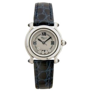 Happy Sport Diamond Steel Black Watch