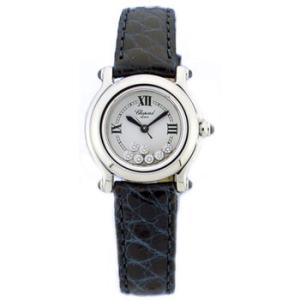 Happy Sport Diamond Steel Blue Watch