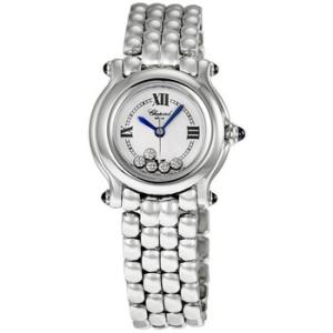 Happy Sport Diamond Steel Watch