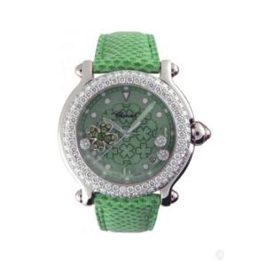 Happy Sport Good Luck Clover Green Dial Quartz Watch