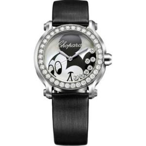 Happy Sport Happy Mickey Mouse Diamond Steel Watch