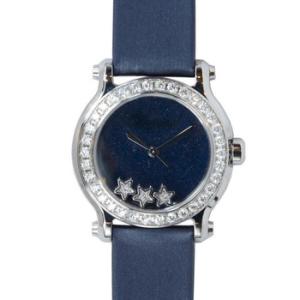 Happy Sport Quartz Diamond Blue Dial Watch