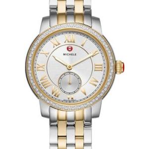 Harbor Gold Silver Dial Two Tone Watch MWW28A000002
