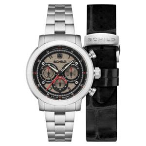 Heinrich GMT Quartz Grey Dial Watch SC100511