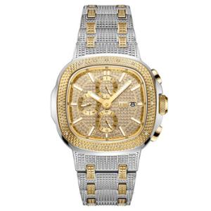 Heist Quartz Diamond Gold Dial Watch J6380B