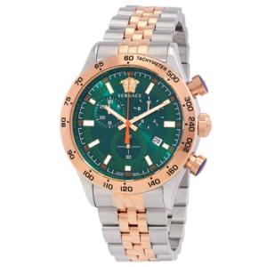 Hellenyium Chronograph Quartz Green Dial Watch VE2U00924
