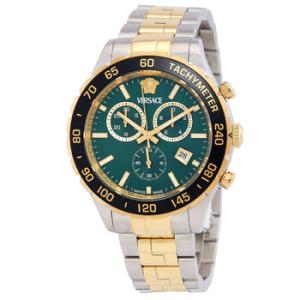 Hellenyium Chronograph Quartz Green Dial Watch VEPCA0524
