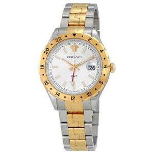 Hellenyium GMT Silver Dial Watch V1103