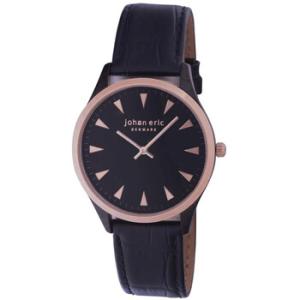 Helsingr Black Dial Watch JE900010007