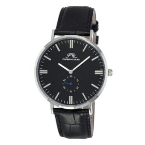 Henry Quartz Black Dial Watch 842CHEL