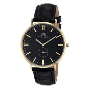 Henry Quartz Black Dial Watch 842DHEL