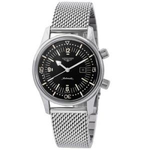 Heritage Automatic Black Dial Watch L3.374.4.50.6