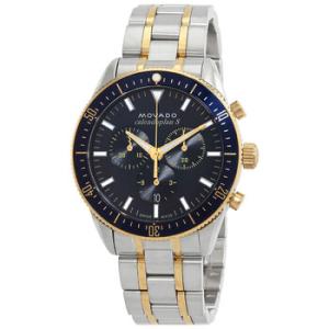Heritage Chronograph Quartz Blue Dial Watch