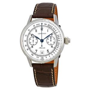 Heritage Chronograph White Dial Watch L28004234