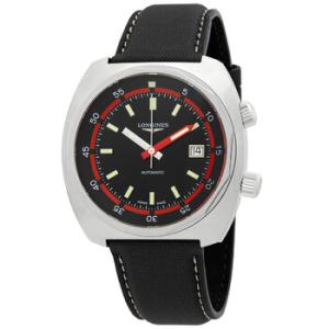 Heritage Diver Automatic Black Dial Watch L2.795.4.52.0