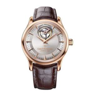 Heritage Tourbillon Double Peripheral Automatic Silver Dial Watch 00.10802.03.13.01