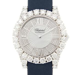 Heure du Diamant Automatic Diamond Silver Dial Watch