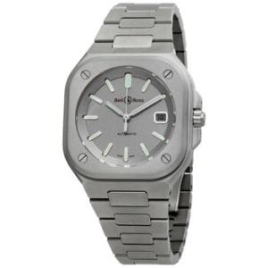 Horolum Matte Grey Dial Automatic Limited Edition Watch BR05AGMSTSST