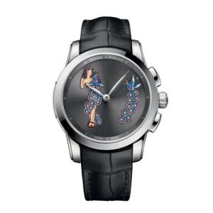 Hourstriker Grey Dial Watch 6109130E2PINUP