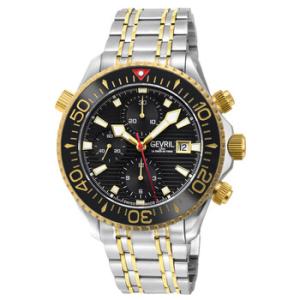 Hudson Yards Chronograph Automatic Black Dial Watch 48812B