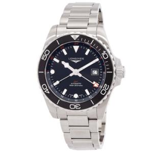Hydroconquest Automatic Black Dial Watch L3.890.4.56.6