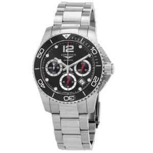 Hydroconquest Chronograph Automatic Black Dial Watch L37834566