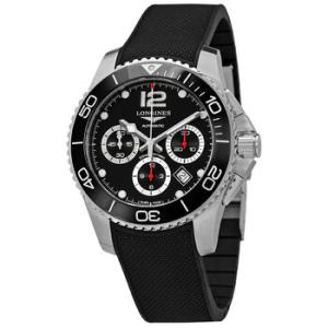 Hydroconquest Chronograph Automatic Black Dial Watch L3.883.4.56.9