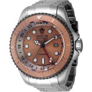 Hydromax GMT Date Quartz Brown Dial Watch