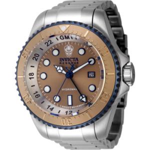 Hydromax GMT Date Quartz Khaki Dial Watch