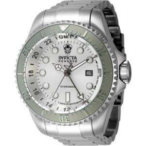 Hydromax GMT Date Quartz Silver Dial Watch