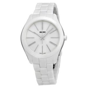 HyperChrome White Dial Stainless Steel and Ceramic Case Ceramic Bracelet Watch R32321012