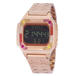 Hyper Shock Quartz Digital Crystal Black Dial Watch PWHAA0821