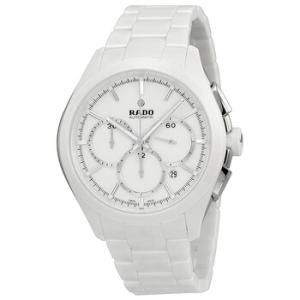 Hyperchrome Automatic Chronograph White Dial White Ceramic Watch R32274012