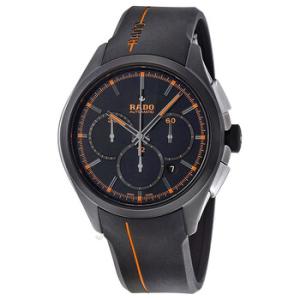 Hyperchrome XXL Automatic Chronograph Black Dial Black Rubber Watch R32525169
