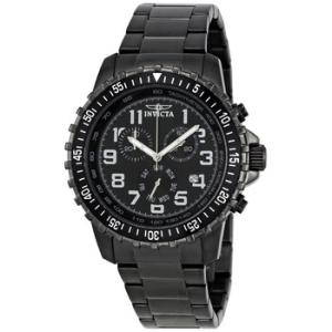II Chronograph Black Dial Gunmetal Ionplated Watch