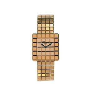 Ice Cube Goldtone Dial Watch