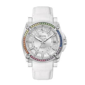 Icon Diamond Precisionist Silver Dial Watch 96J124
