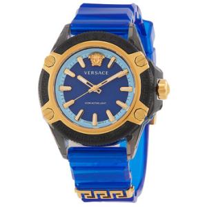 Icon Quartz Blue Dial Watch VE6E00323