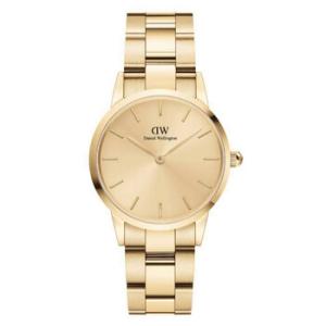 Iconic Link Quartz Gold Dial Watch DW00100403