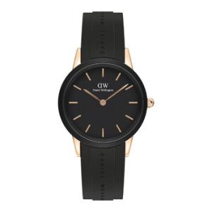 Iconic Motion Quartz Black Dial Watch DW00100426
