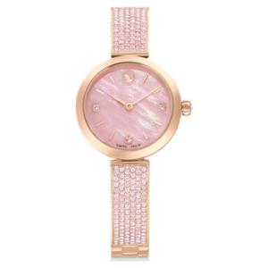 Illumina Quartz Pink Mother of Pearl Dial Watch