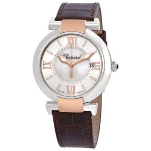 Imperiale Mother of Pearl Dial Leather Watch 3885326001BR