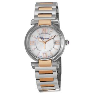 Imperiale Mother of Pearl Dial Stainless Steel and 18kt Rose Gold Watch