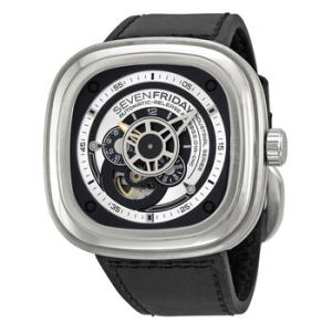 Industrial Essence Silver and Black Dial Automatic Watch P11