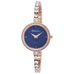 Infinity Quartz Diamond Crystal Blue Dial Watch D986SPBU