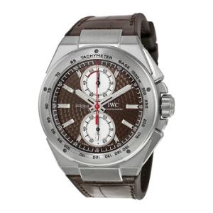 Ingenieur Chronograph Silberpfeil Brown Dial Leather Strap Automatic Watch IW378511