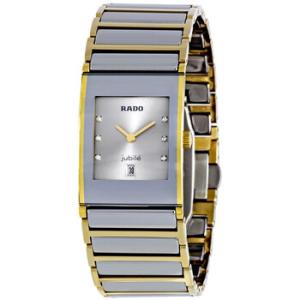 Integral Silver Dial Two Tone Ceramic Watch R20749702