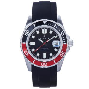 Interceptor Quartz Black Dial Watch 19161GE