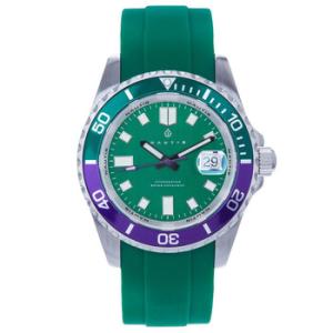 Interceptor Quartz Green Dial Watch 19161GH