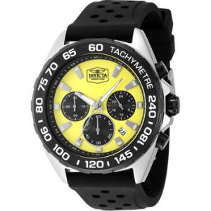 Invicta Racing Chronograph GMT Quartz Gold Dial Watch